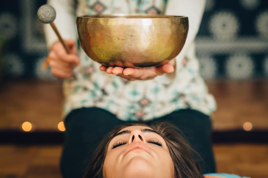 Tibetan bowl sound healing